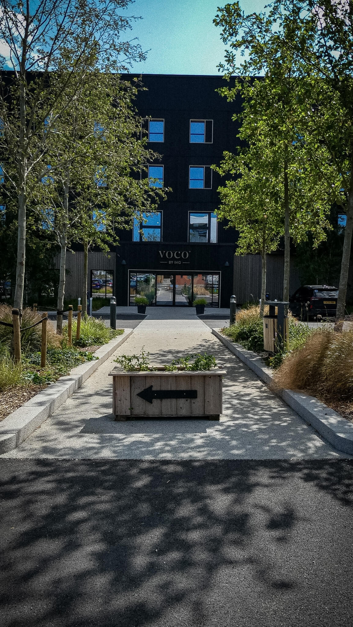 Final touches to student-built show gardens at Sherford Plymouth